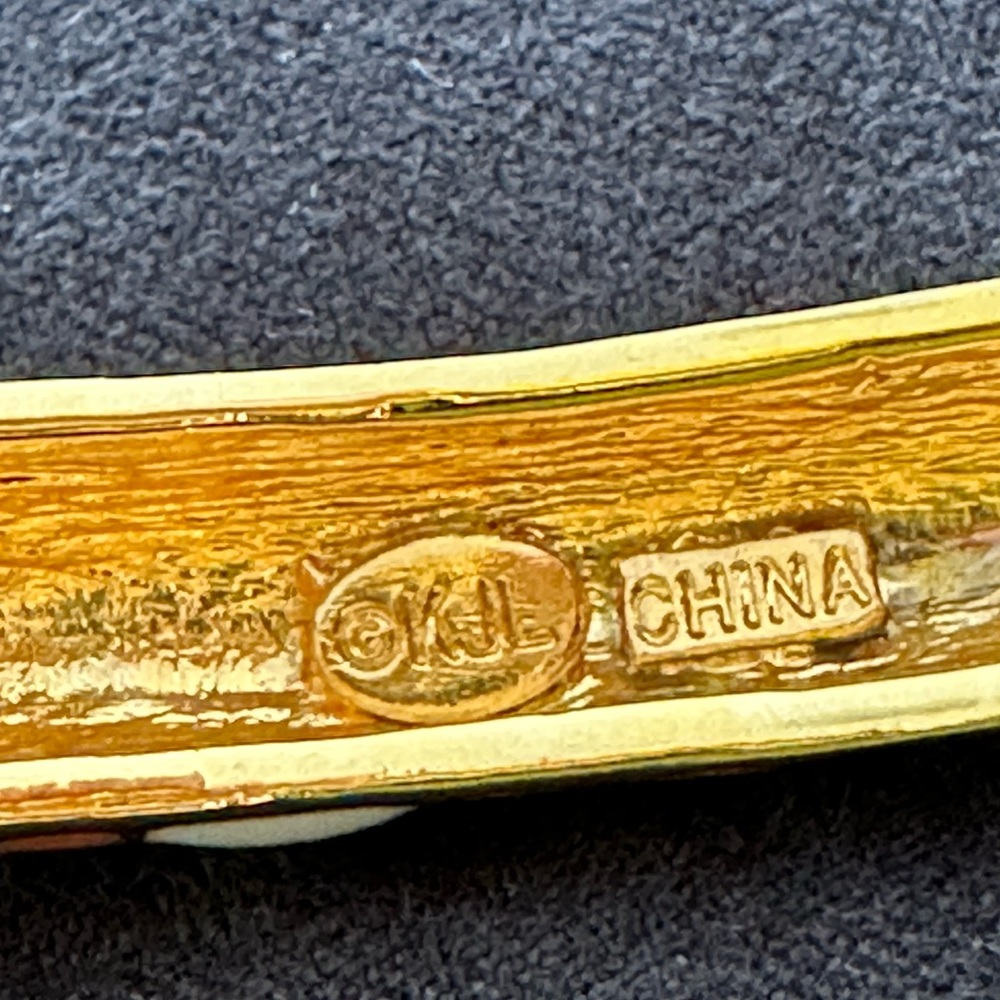 Kenneth Jay Lane Kjl Zebra Bangle - image 6